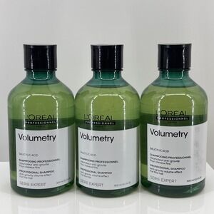 (3) L'Oreal Professionnel Volumetry Shampoo Salicylic Acid Fine Hair 10.1oz New